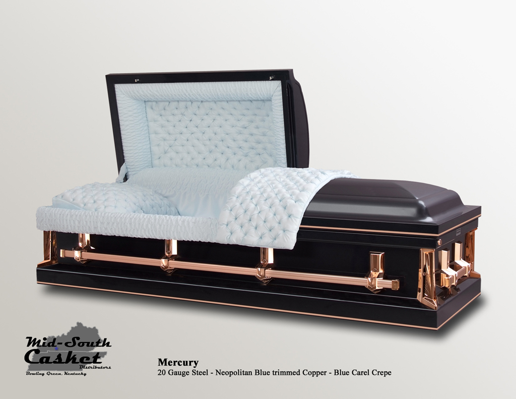 Mercury Neopolitan Blue trimmed Copper